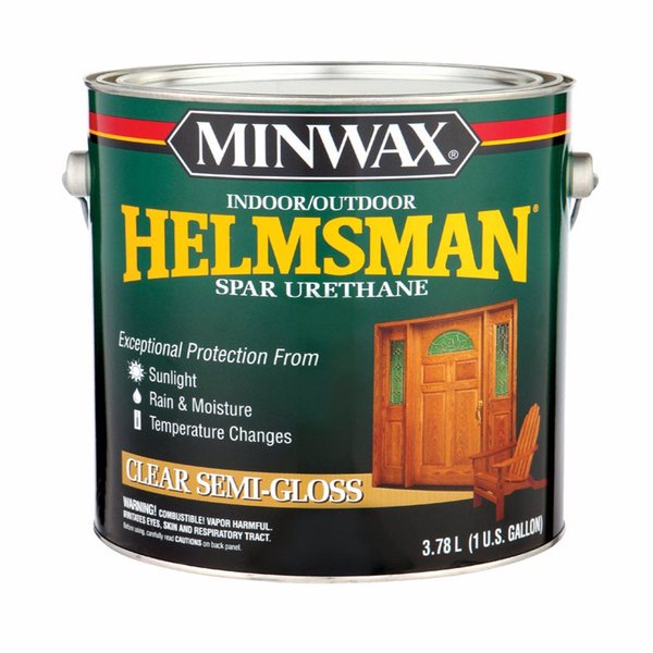 Helmsman Minwax  Semi-Gloss Clear Oil-Based Spar Urethane 1 gal 13210000